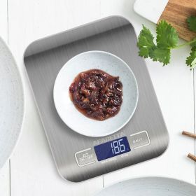 Digital Electronic Kitchen Food Diet Postal Scale Weight Balance 5KG 1g 11lb Kitchen Scales Stainless Steel Weighing For Food Diet Postal Balance